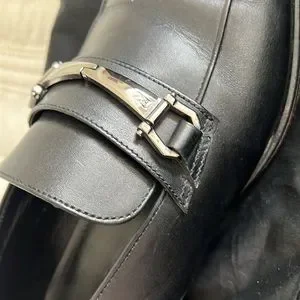 Ermenegildo Zegna designer US 8 EU 7 Mens black loafers hardware buckle like new Ermenegildo Zegna | Shoes | Ermenegildo Zegna Designer Us 8  main image 3